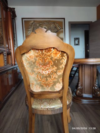 Tavolo Legno Classico con 4 Sedie