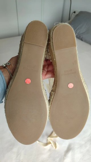 Sandalias cuña esparto Springfield