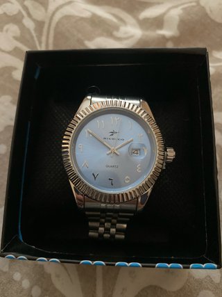 Reloj RICEGO Hombre Esfera Azul