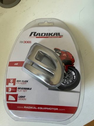 Candado Antirrobo Moto Radikal RK306S