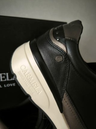 Zapatos de piel negros Carmela