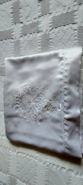 Juego Sábanas Raso Blanco Perla Cama 150