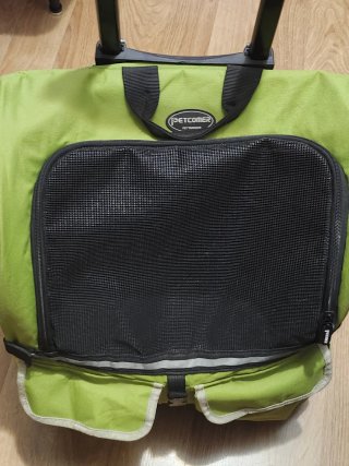 Transportín PETCOMER para mascotas hasta 8kg