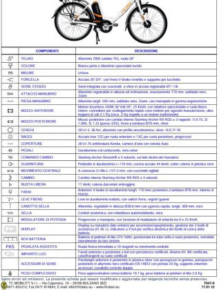 Bicicletta elettrica FRISBEE Miki3
