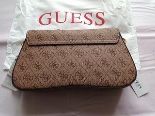 Bolso Guess Marrón y Dorado