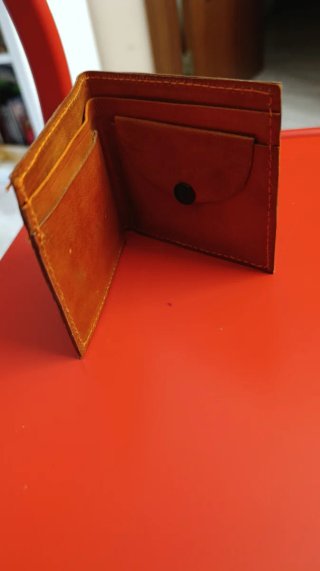 Cartera Cuero Artesanal