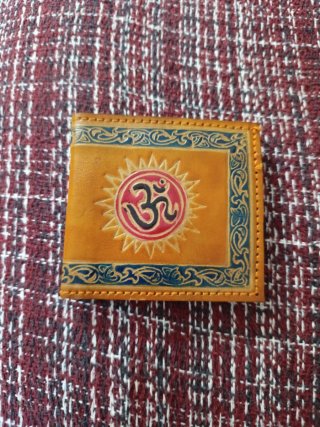 Cartera Cuero Artesanal