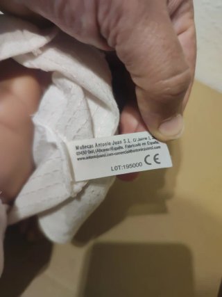 Muñeca Bebé Antonia de Juan