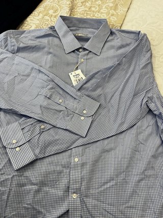 Camisa Emidio Tucci 6XL Cuadros Azul