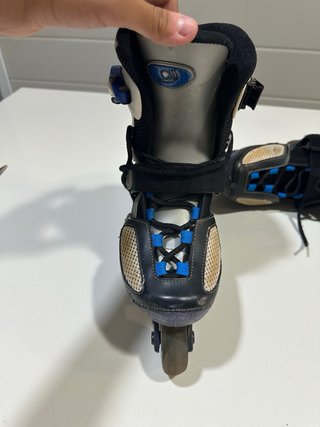 Patines Línea Softmax Talla 35-38 Azul/Blanco