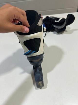 Patines Línea Softmax Talla 35-38 Azul/Blanco