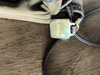 Bolso bandolera Loewe marrón