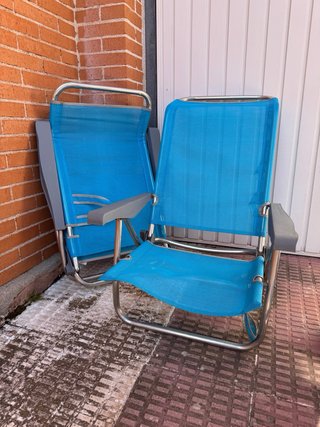 2 Hamacas de Playa Plegables