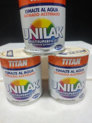 3 Botes Unilak. Crema,375ml. Precio por unidad.