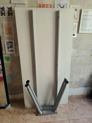 Mesa de estudio IKEA blanca