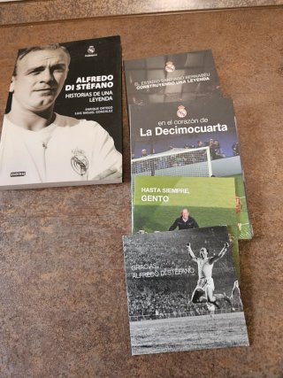 Libros y DVD Real Madrid