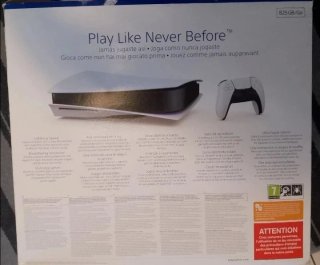Sony PS5 Console + scatola e libretti