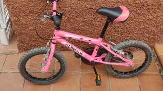 Bicicleta Infantil JR Rosa