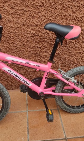 Bicicleta Infantil JR Rosa