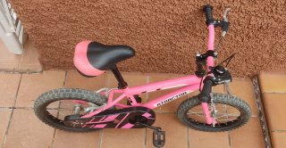 Bicicleta Infantil JR Rosa
