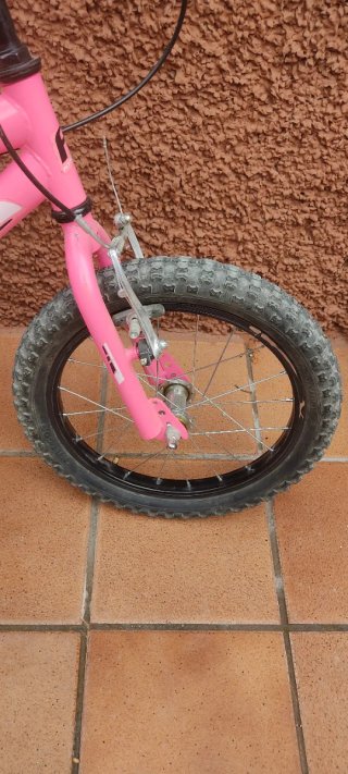 Bicicleta Infantil JR Rosa