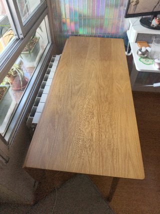 Tavolo Nordico Pieghevole in Rovere