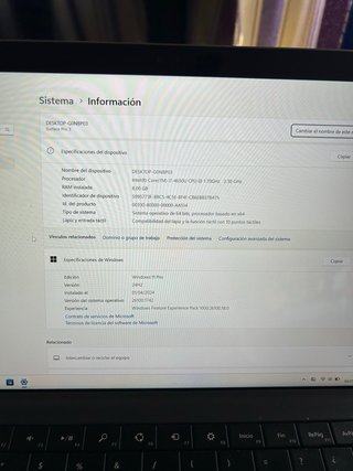 Microsoft Surface Pro 3 Plata