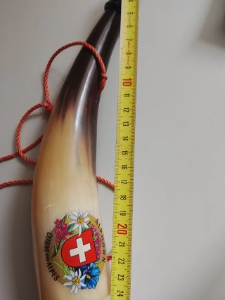 Cuerno  corneta Alphorn Suizo