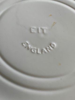 Set 4 piatti ceramica inglese vintage
