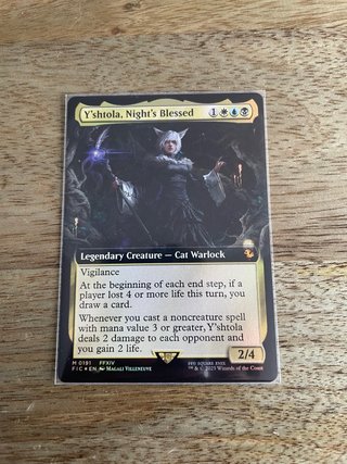 Carta Magic Y'shtola, Night's Blessed Art Ext FOIL