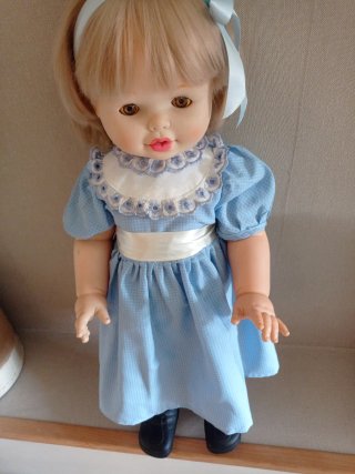 Muñeca antigua Palabritas.