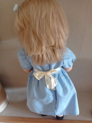 Muñeca antigua Palabritas.