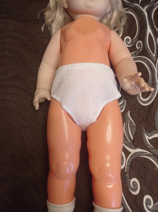 Muñeca antigua Palabritas.