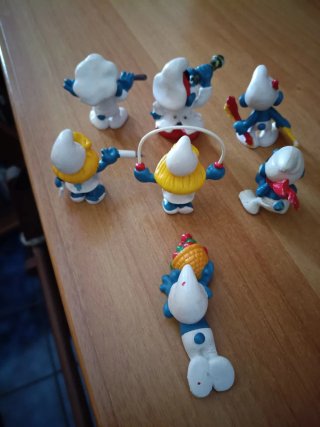 Puffi anni 70 80 Smurf Giocattoli