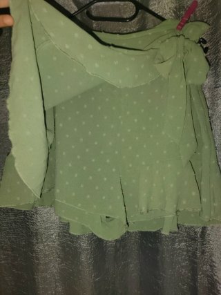 Falda pantalón verano verde