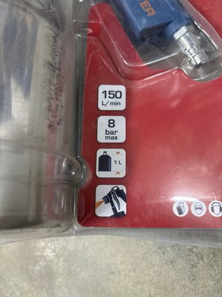 Pistola pintar Dexter 1L 8 bar