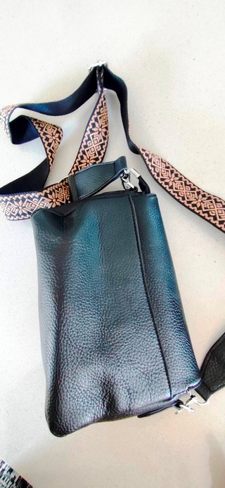 Bolso KCN Negro Correa Étnica