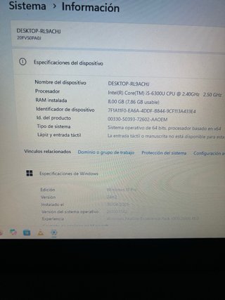 Lenovo L460 Portátil Negro