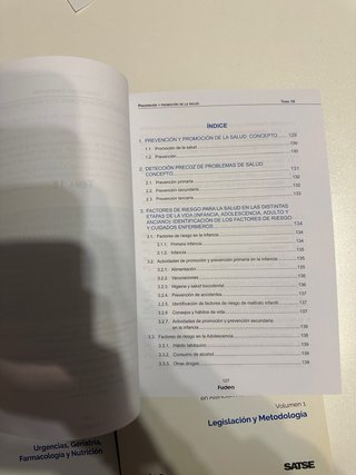Temario de enfermeria y legislación del sescam