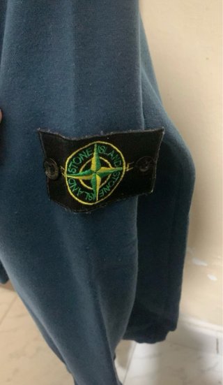 Felpa Stone Island Uomo Blu