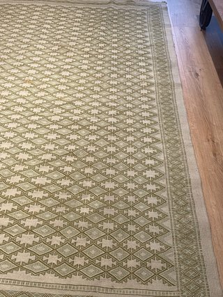 Alfombra de lana pura artesana Túnez