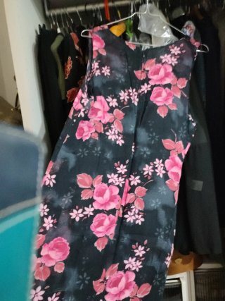 Vestito smanicato donna floreale estivo