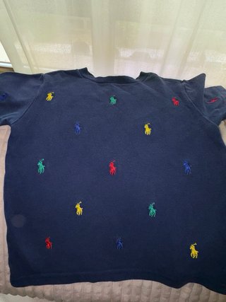 Camiseta Polo Ralph Lauren niño multicolor