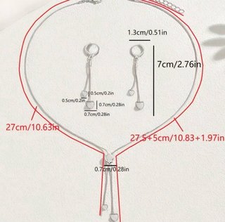 Set Bigiotteria Cuore Argento