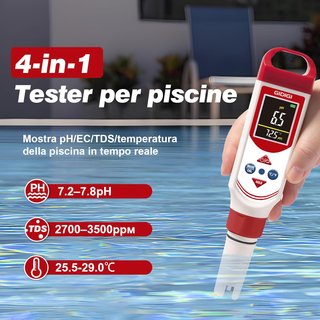 Misuratore pH e Conduttività GIDIGI