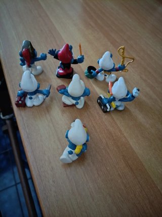 Puffi anni 70 80 Smurf Giocattoli