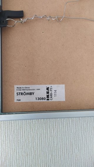 Marco de fotos IKEA Strömby plata