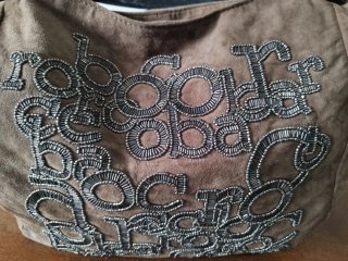 Borsa Roccobarocco vintage pelle marrone