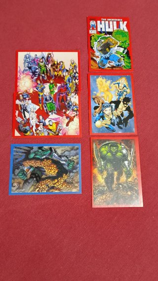 Lote 40 Cromos Marvel Super Heroes 2017