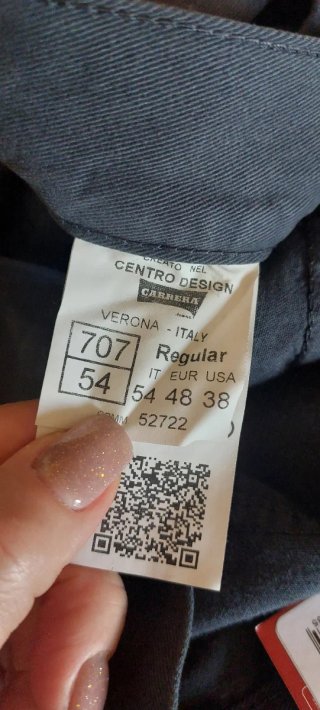 Pantaloni Carrere leggeri taglia 54